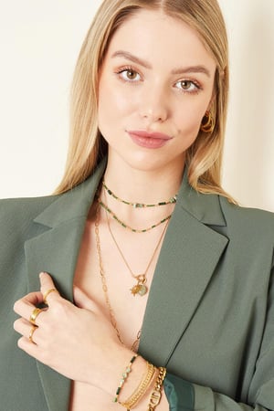 Collier All Natural Noir Acier inoxydable h5 Image4